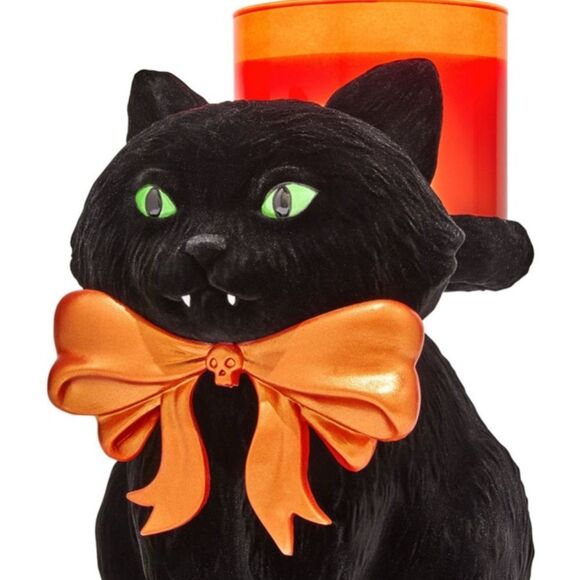 Bath and Body Works Vampire Cat Candle Holder - Picture 6 of 6